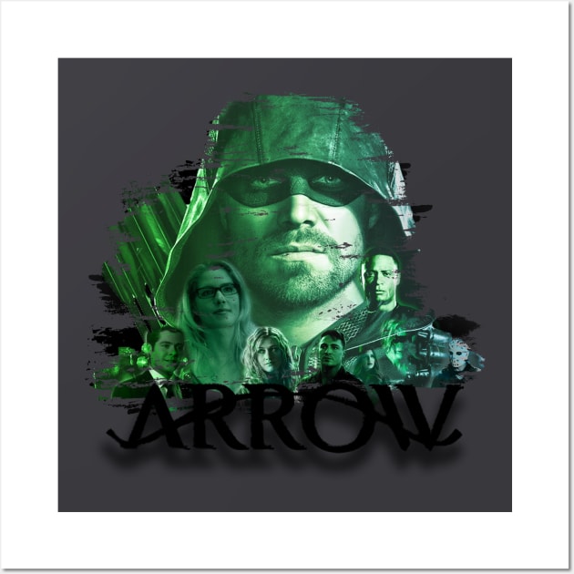 Arrow: A Family of Heroes Wall Art by iron_Archer8684